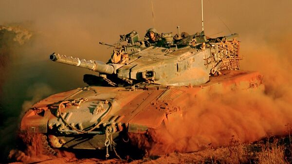 Израильский танк Меркава. Архивное фото   - Sputnik Южная Осетия