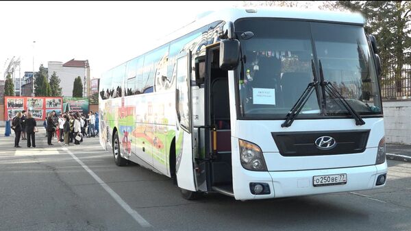 Во Владикавказ приехал специальный автобус-тренажер - Sputnik Южная Осетия