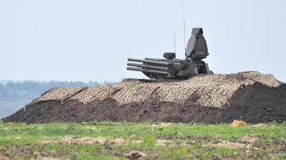 Зенитный ракетно-пушечный комплекс "Панцирь-С1". Архивное фото