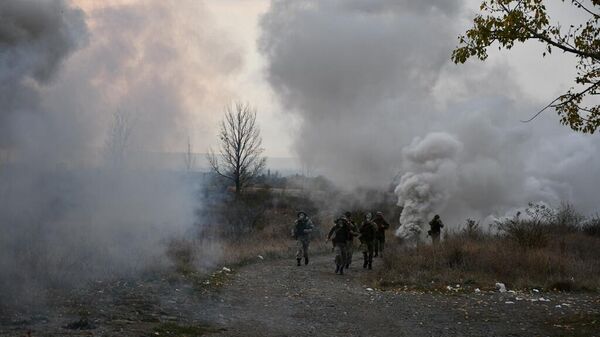 Спецназовцы Южной Осетии успешно прошли испытания на право ношения голубого берета - Sputnik Южная Осетия