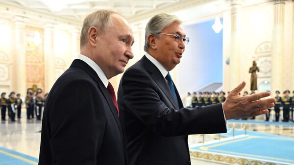 Визит президента РФ В. Путина в Казахстан - Sputnik Южная Осетия