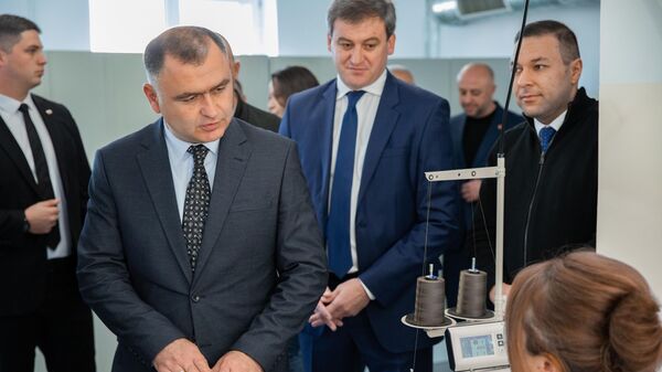 Президент Алан Гаглоев посетил БТК - Sputnik Южная Осетия