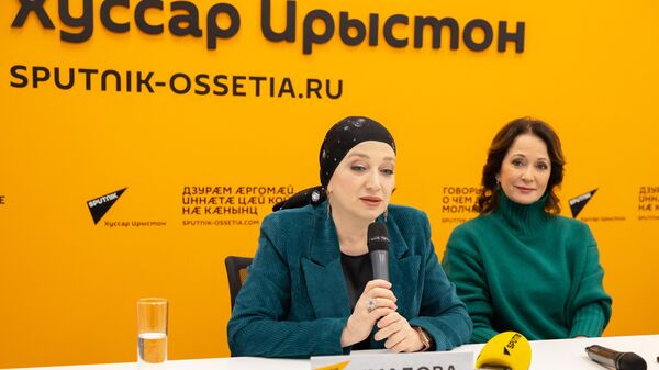 Пресс-конференция Sputnik Хава Ахматова, Ольга Кабо - Sputnik Южная Осетия