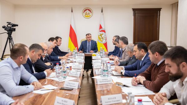 Заседание правительства - Sputnik Южная Осетия