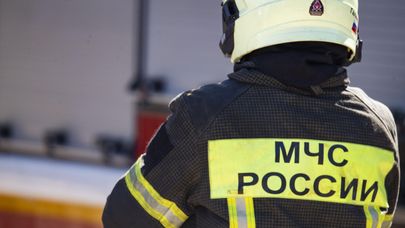 Сотрудник МЧС России. Архивное фото
