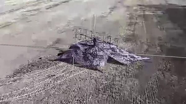 Минобороны показало удары дронами-камикадзе Ланцет по технике ВСУ - Sputnik Южная Осетия
