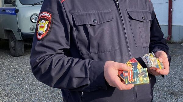 МВД Южной Осетии проводит рейды по пресечению незаконной продажи пиротехники - Sputnik Южная Осетия