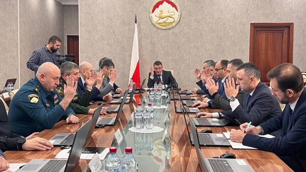Заседание правительства Южной Осетии - Sputnik Южная Осетия