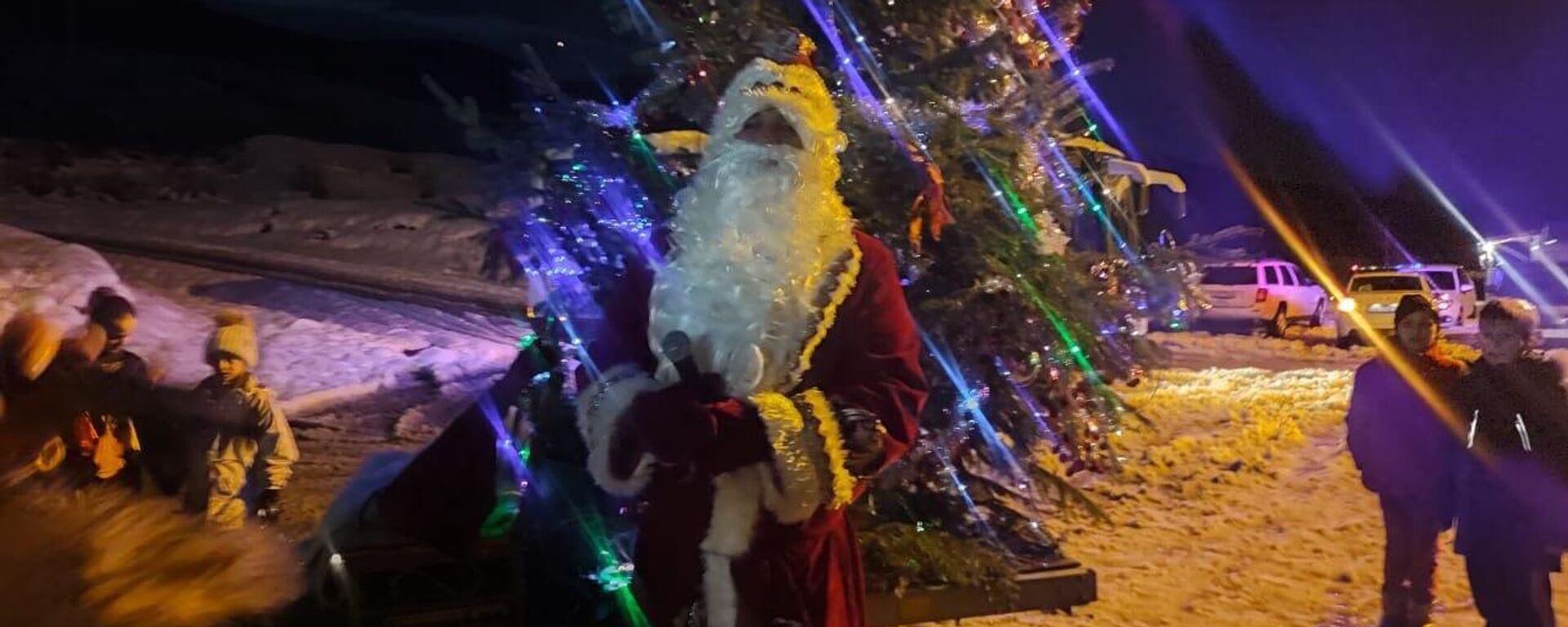 Новогодний автопоезд - Sputnik Южная Осетия, 1920, 08.12.2025