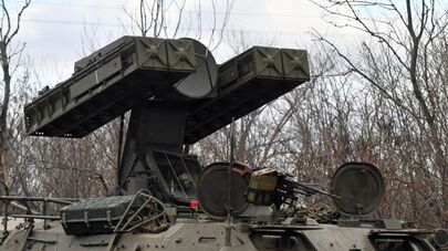 Зенитно-ракетный комплекс "Стрела-10". Архивное фото 