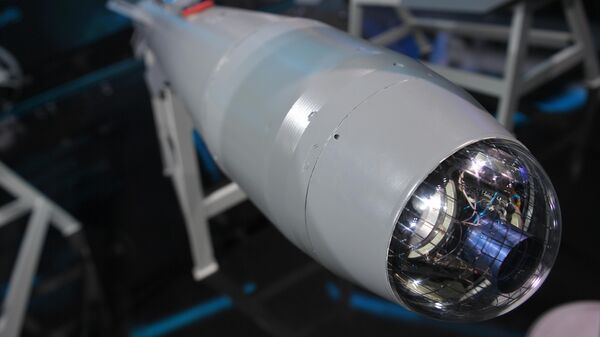 Корректируемая авиационная бомба с лазерной головкой самонаведения. Архивное фото  - Sputnik Южная Осетия