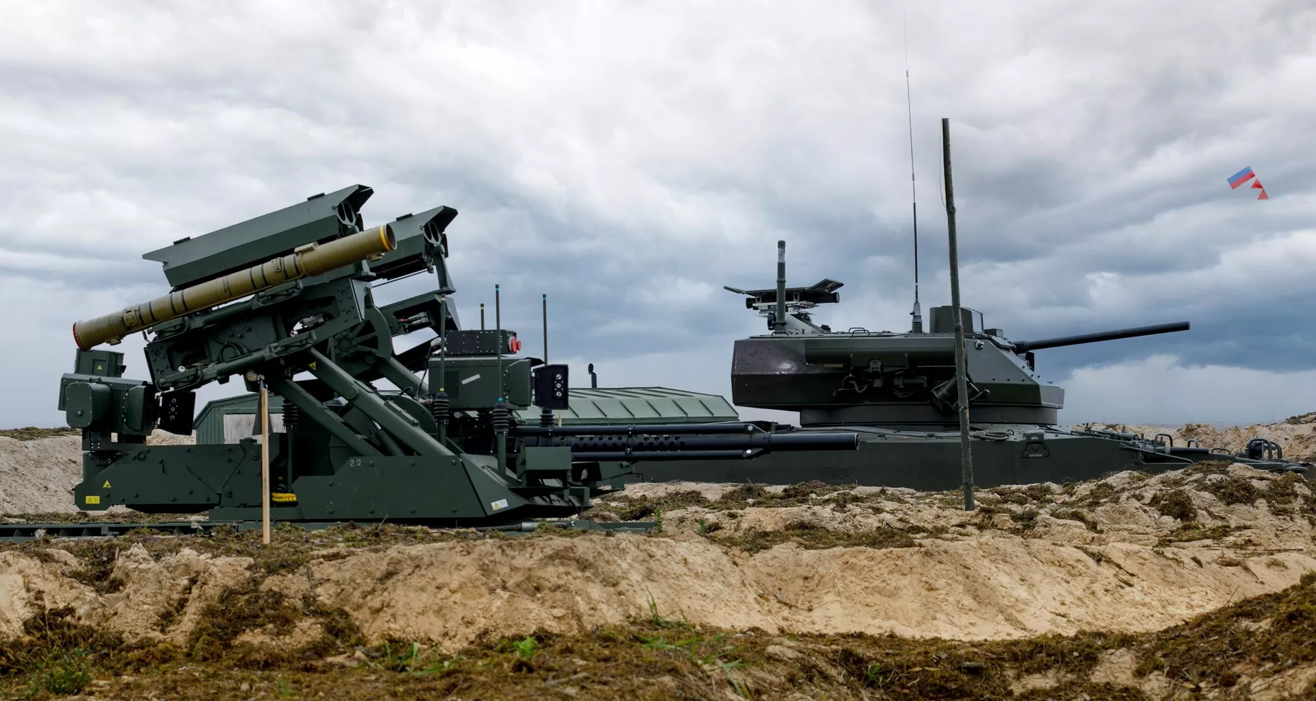 Ударный роботизированный комплекс (РТК) Уран-9. Архивное фото - Sputnik Южная Осетия, 1920, 18.01.2024