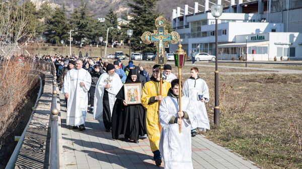 Праздник Крещения в Южной Осетии - Sputnik Южная Осетия