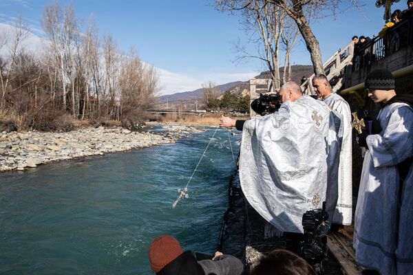 Праздник Крещения в Южной Осетии - Sputnik Южная Осетия