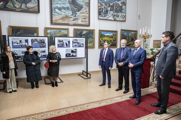 Открытие выставки в Нацмузее - Sputnik Южная Осетия