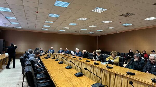 Встреча представителей Минэкономразвития и ГТК с предпринимателями - Sputnik Южная Осетия
