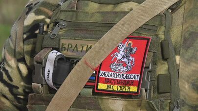 Военнослужащий из Северной Осетии в зоне специальной военной операции. Архивное фото 