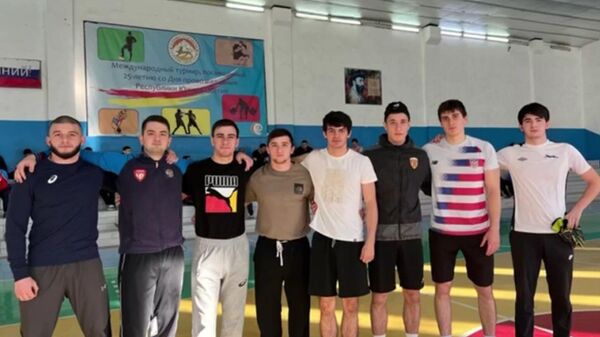 Футболисты команды Борз - Sputnik Южная Осетия