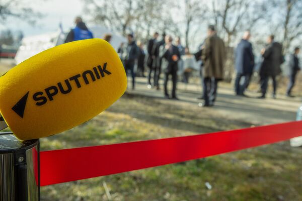 Журналисты Sputnik на встрече в формате МПРИ - Sputnik Южная Осетия