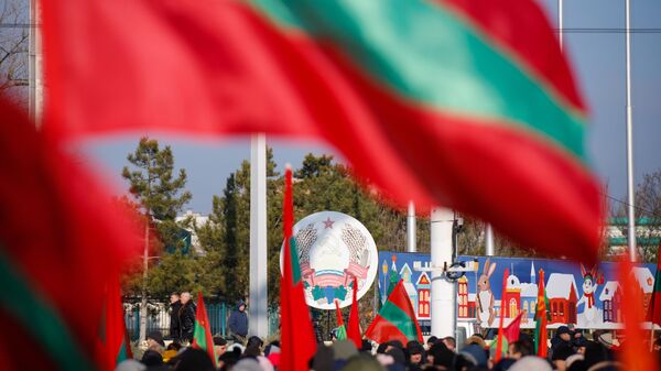 Акция протеста в Тирасполе против экономического давления со стороны Молдовы - Sputnik Южная Осетия