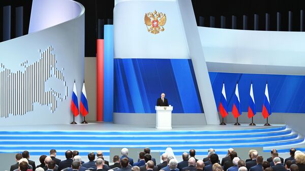 Послание президента РФ В. Путина Федеральному Собранию - Sputnik Южная Осетия