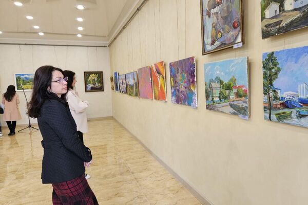 Открытие выставки Вдохновение в Цхинвале - Sputnik Южная Осетия