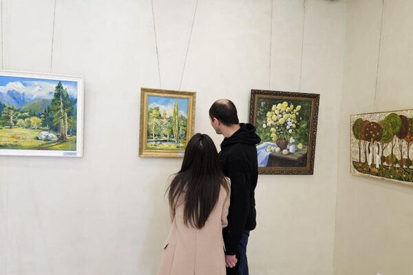 Открытие выставки Вдохновение в Цхинвале - Sputnik Южная Осетия