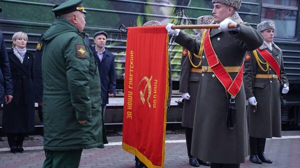 Во Владикавказ прибыл тематический поезд Минобороны России Сила в правде - Sputnik Южная Осетия