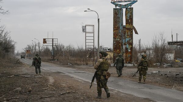 Российские военнослужащие на Авдеевском направлении. Архивное фото  - Sputnik Южная Осетия