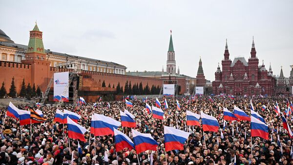 Митинг-концерт к десятилетию воссоединения Крыма с Россией - Sputnik Южная Осетия