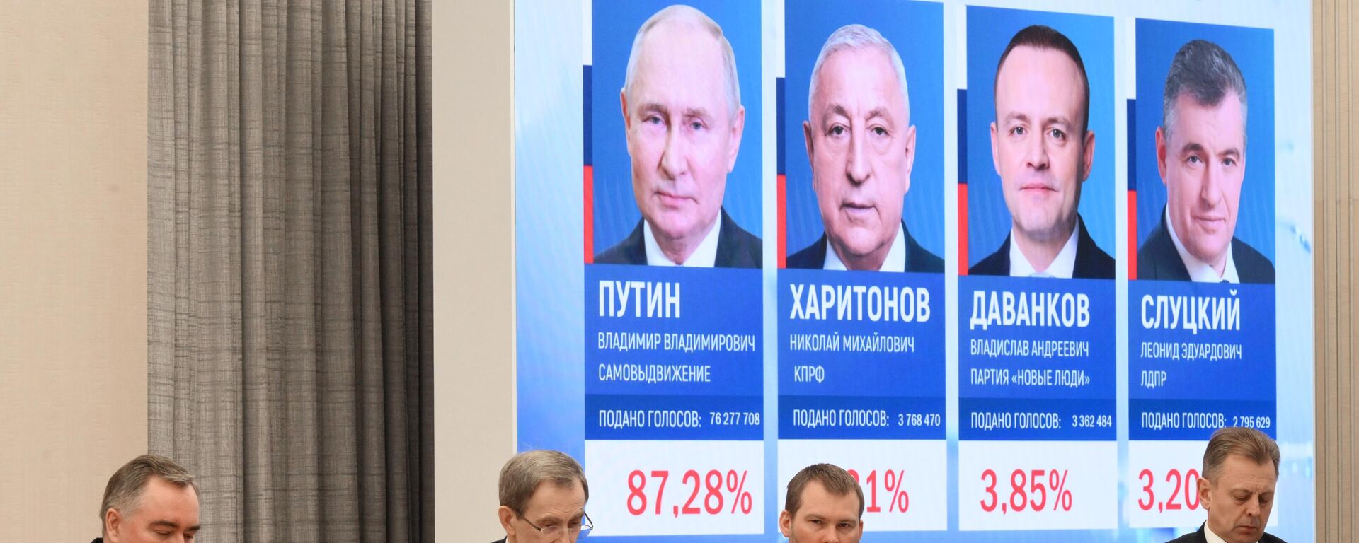 Рассмотрение итогов голосования на выборах президента РФ 2024 года - Sputnik Южная Осетия, 1920, 21.03.2024