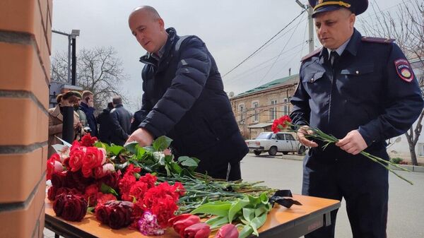 В Южной Осетии почтили память жертв теракта в Москве - Sputnik Южная Осетия