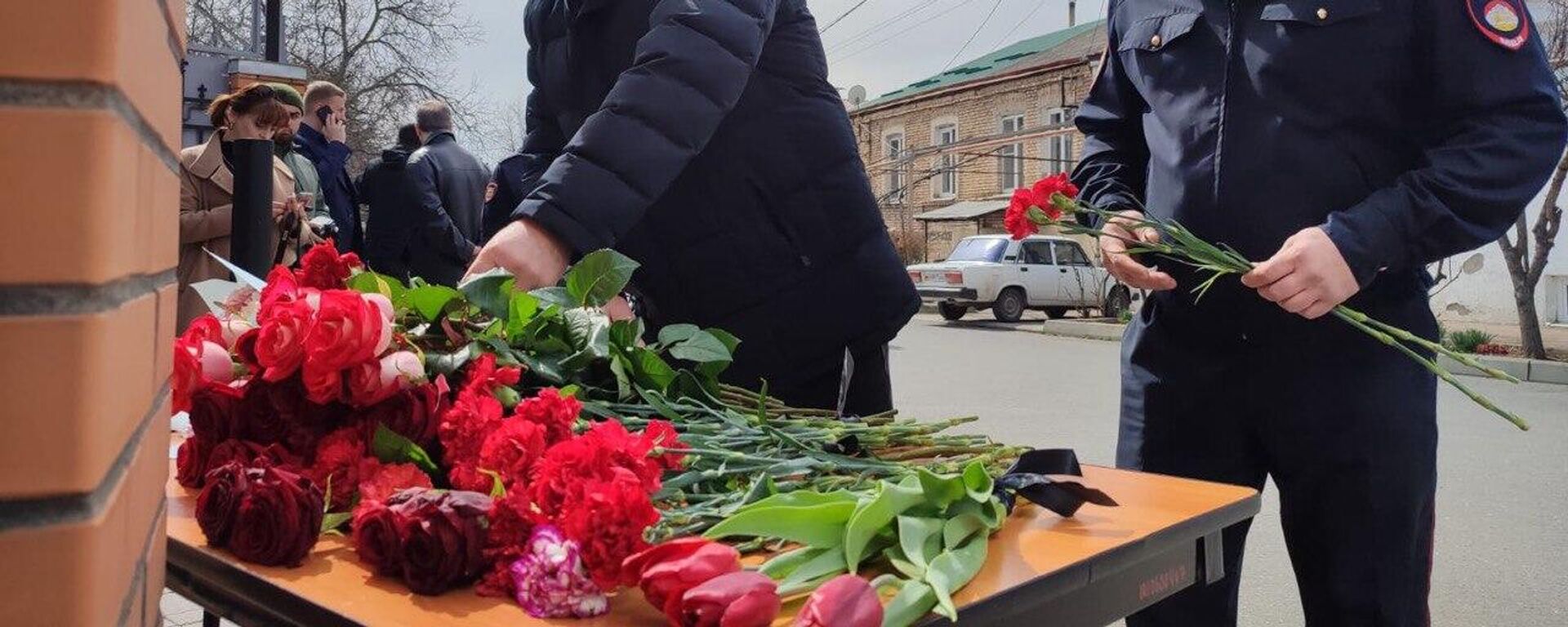 В Южной Осетии почтили память жертв теракта в Москве - Sputnik Южная Осетия, 1920, 23.03.2024