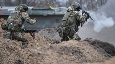 Российские военнослужащие в зоне СВО. Архивное фото 