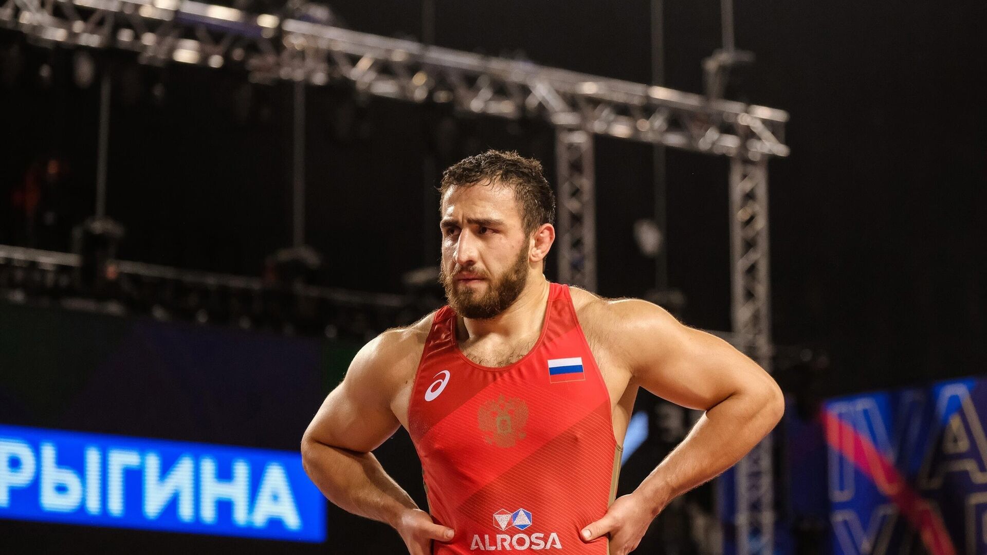 Эрик Джиоев — серебряный призер чемпионата России по вольной борьбе - 2023 - Sputnik Южная Осетия, 1920, 04.04.2024