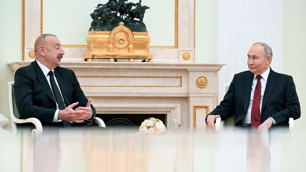 Переговоры президентов России и Азербайджана - Sputnik Южная Осетия