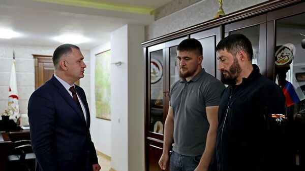 Встреча президента РЮО с участниками СВО  - Sputnik Южная Осетия