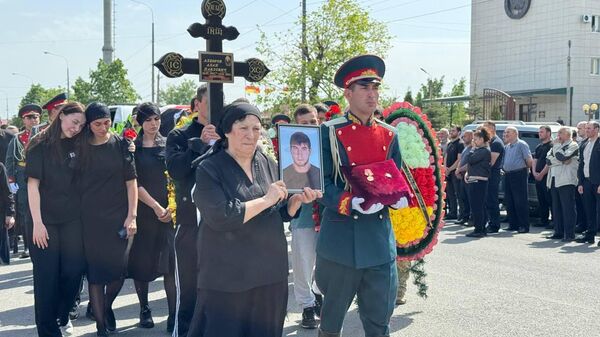 Похороны Алана Алборова - Sputnik Южная Осетия