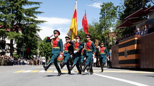 Парад посвященный Дню Победы  - Sputnik Южная Осетия