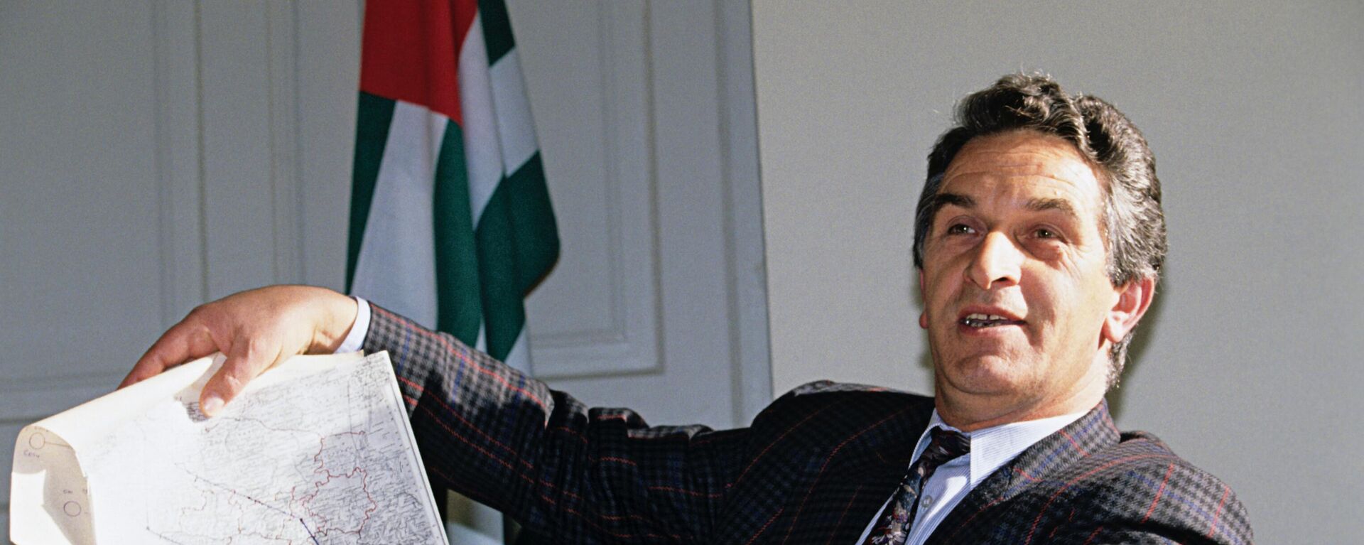 Первый президент Абхазии Владислав Ардзинба. Архивное фото  - Sputnik Южная Осетия, 1920, 14.05.2024