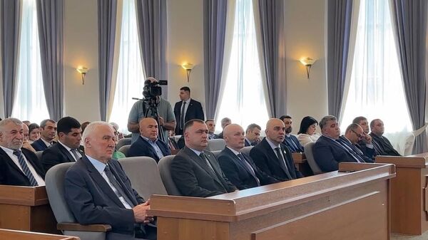 Торжественное собрание в честь Дня провозглашения независимости Южной Осетии прошло в Цхинвале - Sputnik Южная Осетия