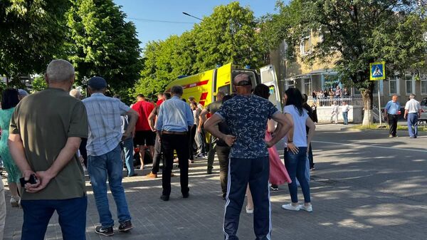 В центре Цхинвала произошло ДТП с участием пешехода - Sputnik Южная Осетия