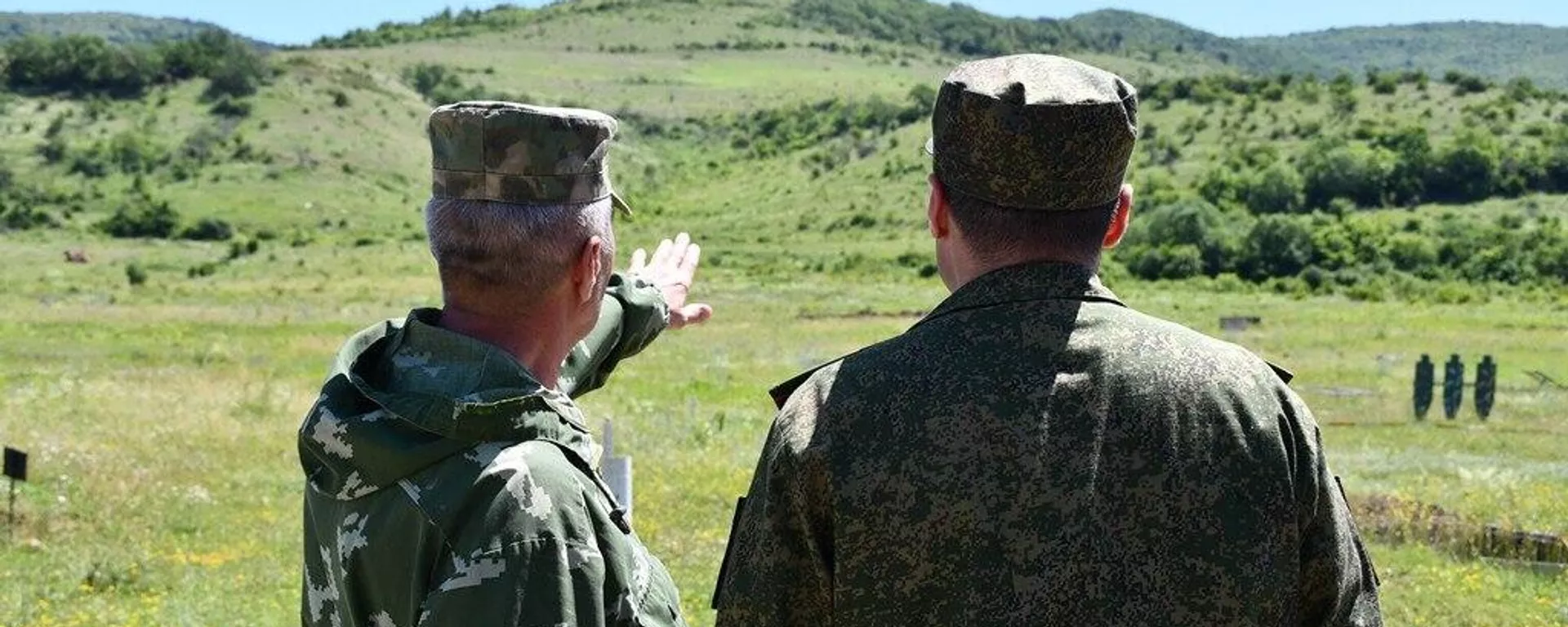Врид министра обороны Инал Сабанов проверил ход полевых занятий  - Sputnik Южная Осетия, 1920, 14.06.2024