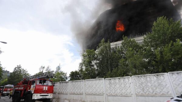 При пожаре во Фрязино погибло шесть человек - Sputnik Южная Осетия