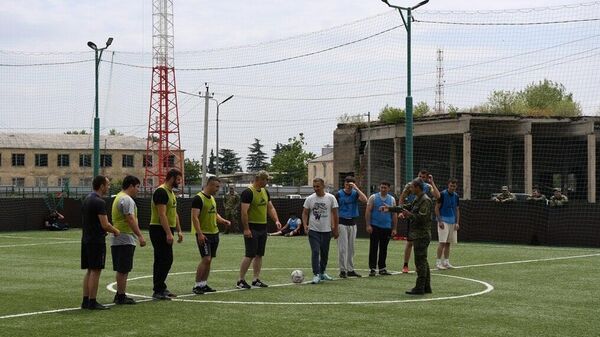 Финальный матч по мини-футболу среди команд Минобороны РЮО  - Sputnik Южная Осетия