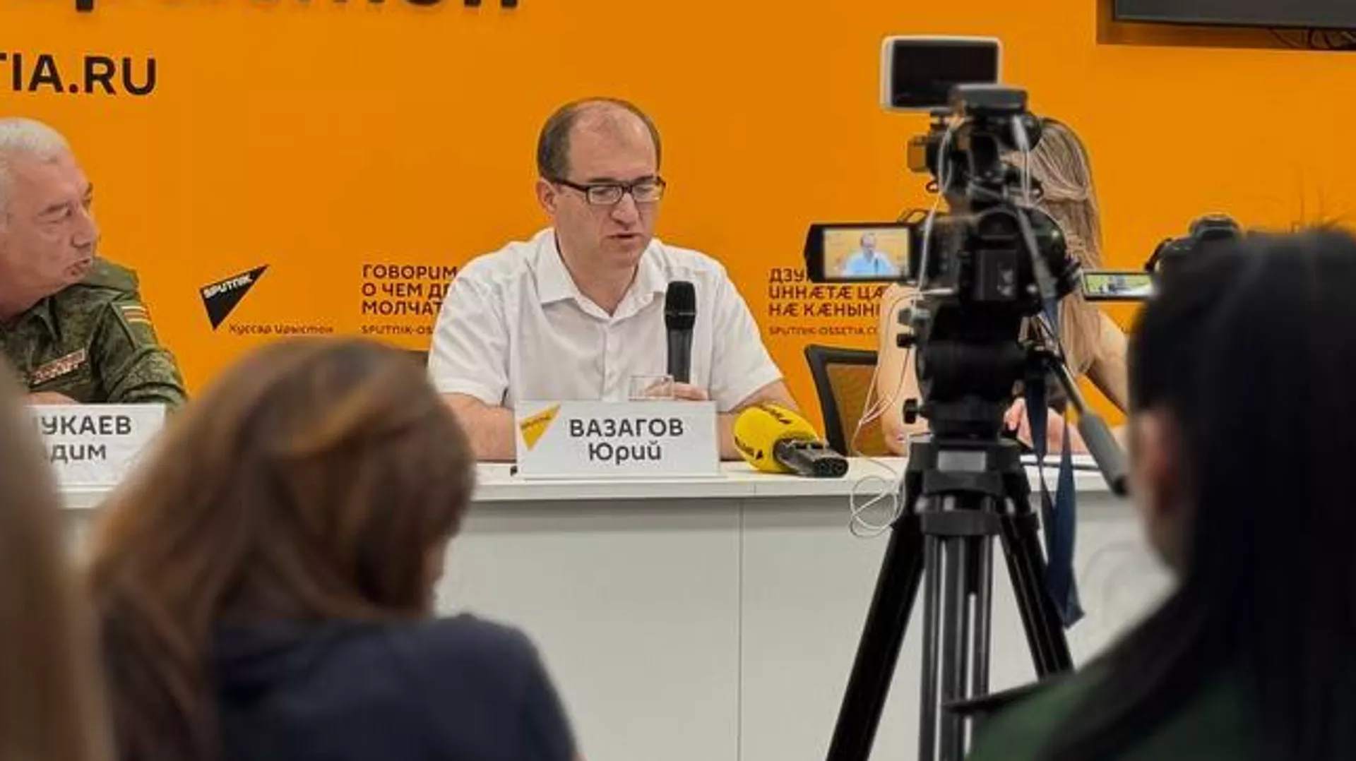 Пресс-конференция в Sputnik