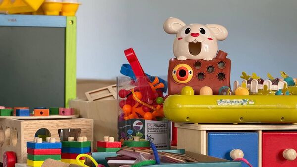 Наборы развивающих игр для детей коррекционных классов. Архивное фото  - Sputnik Южная Осетия