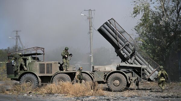 Российские военнослужащие в зоне СВО. Архивное фото  - Sputnik Южная Осетия