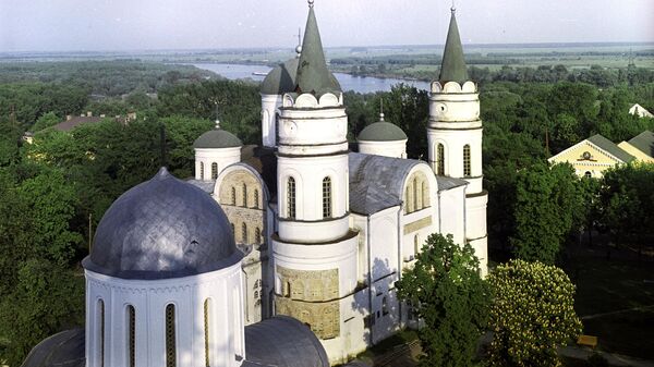 Спасо-Преображенский (заложен около 1033-34 годов) и Борисоглебский (построен в 1120—1123 годах) соборы города Чернигова. - Sputnik Южная Осетия