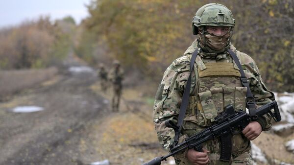 Российские военные в зоне специальной военной операции. Архивное фото  - Sputnik Южная Осетия